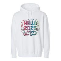 Happy New Year 2025 New Year Party Matching Family Garment-Dyed Fleece Hoodie