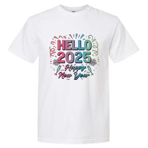 Happy New Year 2025 New Year Party Matching Family Garment-Dyed Heavyweight T-Shirt