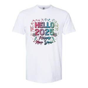 Happy New Year 2025 New Year Party Matching Family Softstyle CVC T-Shirt