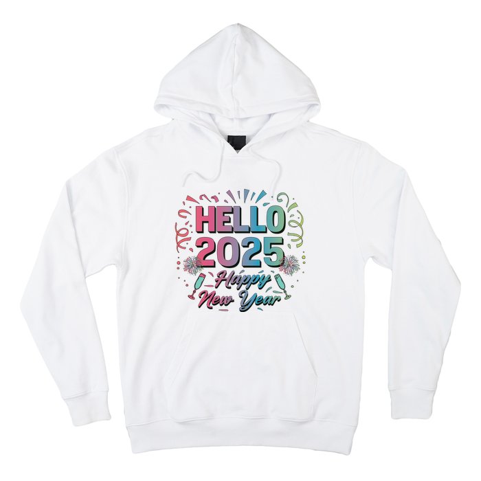 Happy New Year 2025 New Year Party Matching Family Hoodie