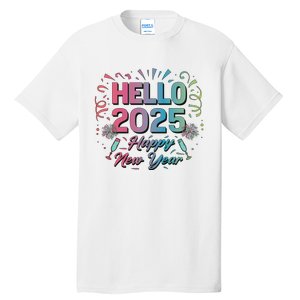 Happy New Year 2025 New Year Party Matching Family Tall T-Shirt