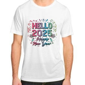 Happy New Year 2025 New Year Party Matching Family Adult ChromaSoft Performance T-Shirt