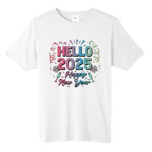 Happy New Year 2025 New Year Party Matching Family Tall Fusion ChromaSoft Performance T-Shirt