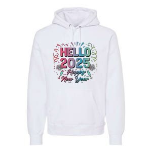 Happy New Year 2025 New Year Party Matching Family Premium Hoodie