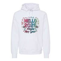 Happy New Year 2025 New Year Party Matching Family Premium Hoodie