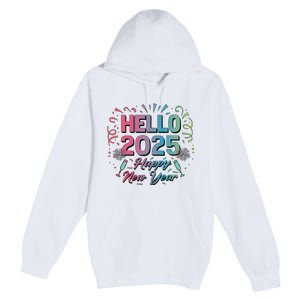 Happy New Year 2025 New Year Party Matching Family Premium Pullover Hoodie