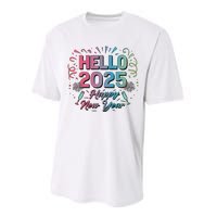 Happy New Year 2025 New Year Party Matching Family Performance Sprint T-Shirt