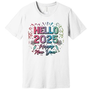 Happy New Year 2025 New Year Party Matching Family Premium T-Shirt