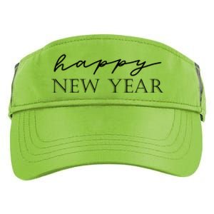 Happy New Year Happy New Year Cute Gift Adult Drive Performance Visor