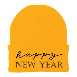 Happy New Year Happy New Year Cute Gift Knit Cap Winter Beanie