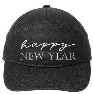 Happy New Year Happy New Year Cute Gift 7-Panel Snapback Hat