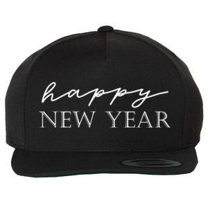 Happy New Year Happy New Year Cute Gift Wool Snapback Cap