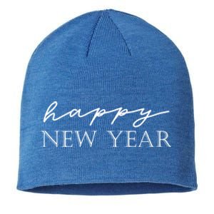 Happy New Year Happy New Year Cute Gift Sustainable Beanie