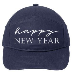 Happy New Year Happy New Year Cute Gift 7-Panel Snapback Hat