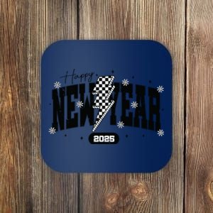 Happy New Year 2025 Funny Matching Group Family Team Coaster