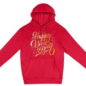 Happy New Year 2025 Women New Years Eve Party Premium Pullover Hoodie