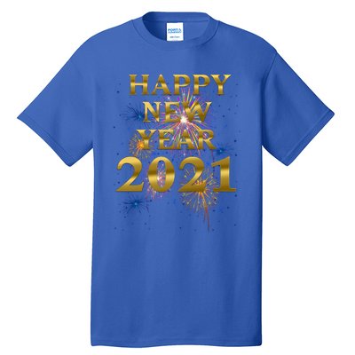 Happy New Year Nye Party Funny New Years Eve Fireworks Gift Tall T-Shirt