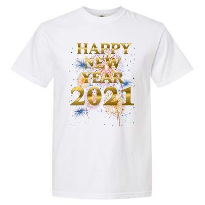 Happy New Year Nye Party Funny New Years Eve Fireworks Gift Garment-Dyed Heavyweight T-Shirt