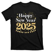 Happy New Year Party Loading 2025 Family Matching Fireworks T-Shirt