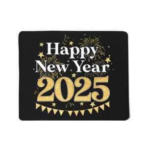 Happy New Year Party Loading 2025 Family Matching Fireworks Mousepad