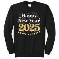 Happy New Year Party Loading 2025 Family Matching Fireworks Tall Sweatshirt