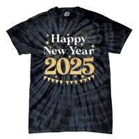 Happy New Year Party Loading 2025 Family Matching Fireworks Tie-Dye T-Shirt