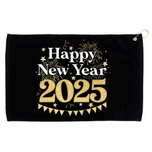 Happy New Year Party Loading 2025 Family Matching Fireworks Grommeted Golf Towel