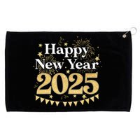 Happy New Year Party Loading 2025 Family Matching Fireworks Grommeted Golf Towel