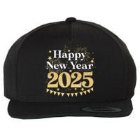 Happy New Year Party Loading 2025 Family Matching Fireworks Wool Snapback Cap