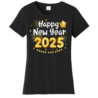 Happy New Year 2025 Family Reunion Party New Year Eve Women's T-Shirt