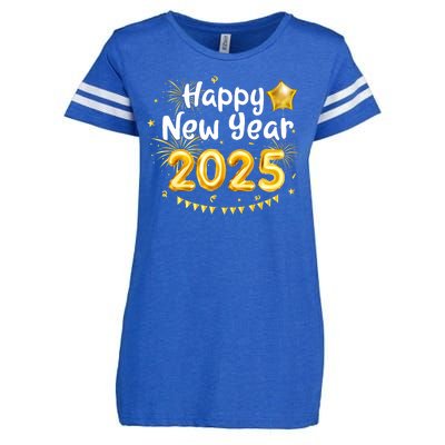 Happy New Year 2025 Family Reunion Party New Year Eve Enza Ladies Jersey Football T-Shirt