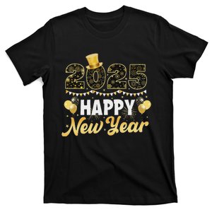 Happy New Year Eve Party 2025 Family Matching Fireworks T-Shirt