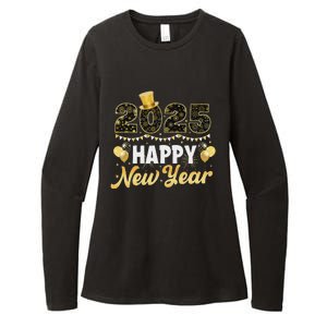 Happy New Year Eve Party 2025 Family Matching Fireworks Womens CVC Long Sleeve Shirt