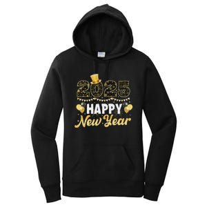 Happy New Year Eve Party 2025 Family Matching Fireworks Women's Pullover Hoodie