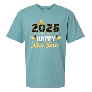 Happy New Year Eve Party 2025 Family Matching Fireworks Sueded Cloud Jersey T-Shirt