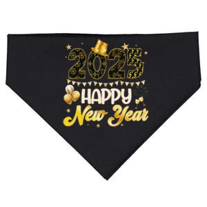 Happy New Year Party 2025 Ballon Family Matching USA-Made Doggie Bandana