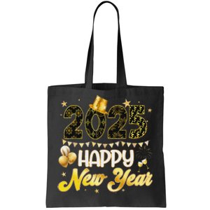 Happy New Year Party 2025 Ballon Family Matching Tote Bag