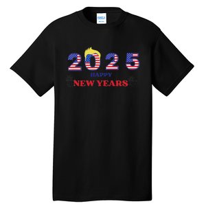 Happy New Years 2025 Trump Make New Years Great Tall T-Shirt