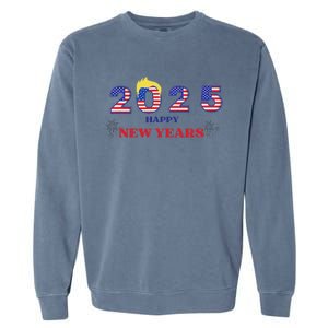 Happy New Years 2025 Trump Make New Years Great Garment-Dyed Sweatshirt