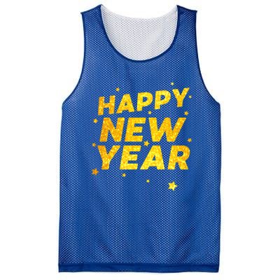 Happy New Year Gift Mesh Reversible Basketball Jersey Tank