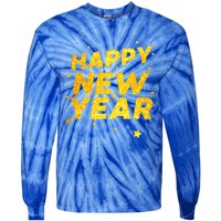 Happy New Year Gift Tie-Dye Long Sleeve Shirt