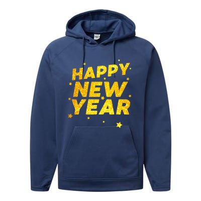 Happy New Year Gift Performance Fleece Hoodie