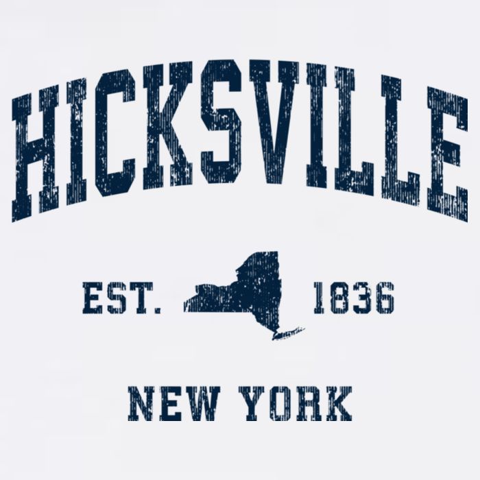 Hicksville New York Ny Vintage Athletic T-Shirt