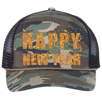 Happy New Year This Is My Year New YearS Eve Meaningful Gift Retro Rope Trucker Hat Cap