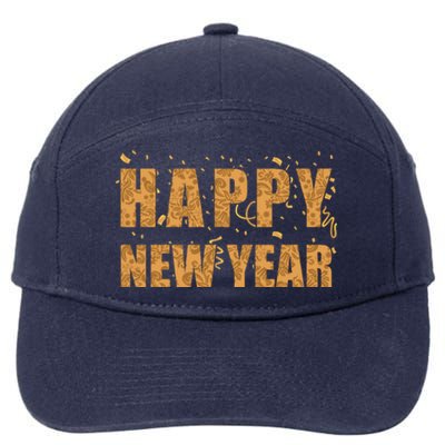 Happy New Year This Is My Year New YearS Eve Meaningful Gift 7-Panel Snapback Hat