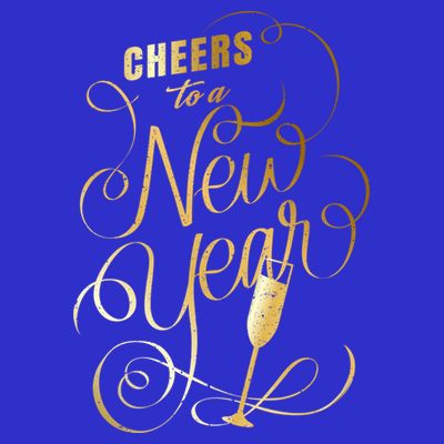 Happy New Years Cheers To A New Year Holidays Celebration Gift T-Shirt
