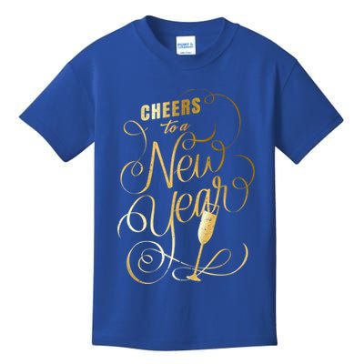 Happy New Years Cheers To A New Year Holidays Celebration Gift Kids T-Shirt