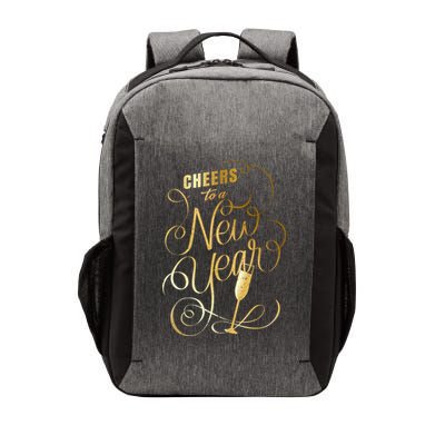Happy New Years Cheers To A New Year Holidays Celebration Gift Vector Backpack