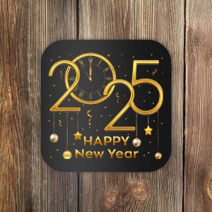 Happy New Year Party 2025 S Family Matching Fireworks Coaster