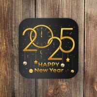 Happy New Year Party 2025 S Family Matching Fireworks Coaster